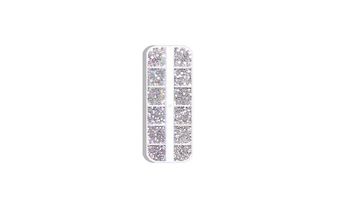 1800 Piece  Nail Arts Rhinestone Kit