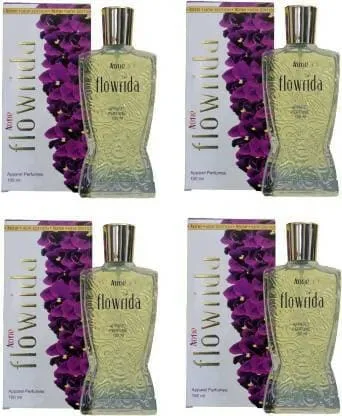 A one Flowrida Perfume 100ML Each (Pack of 4) Eau de Parfum - 400 ml (For Men)