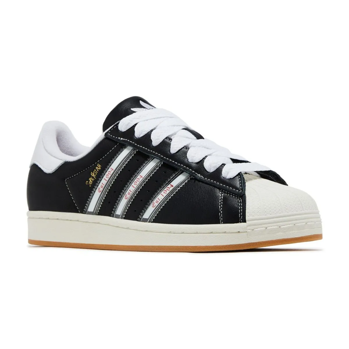 Adidas x Korn Men's Superstar Core Black/Translucent/Better Scarlet