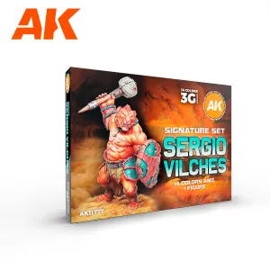 AK Interactive - 3 Gen - Signature Set Sergio Vilches Set