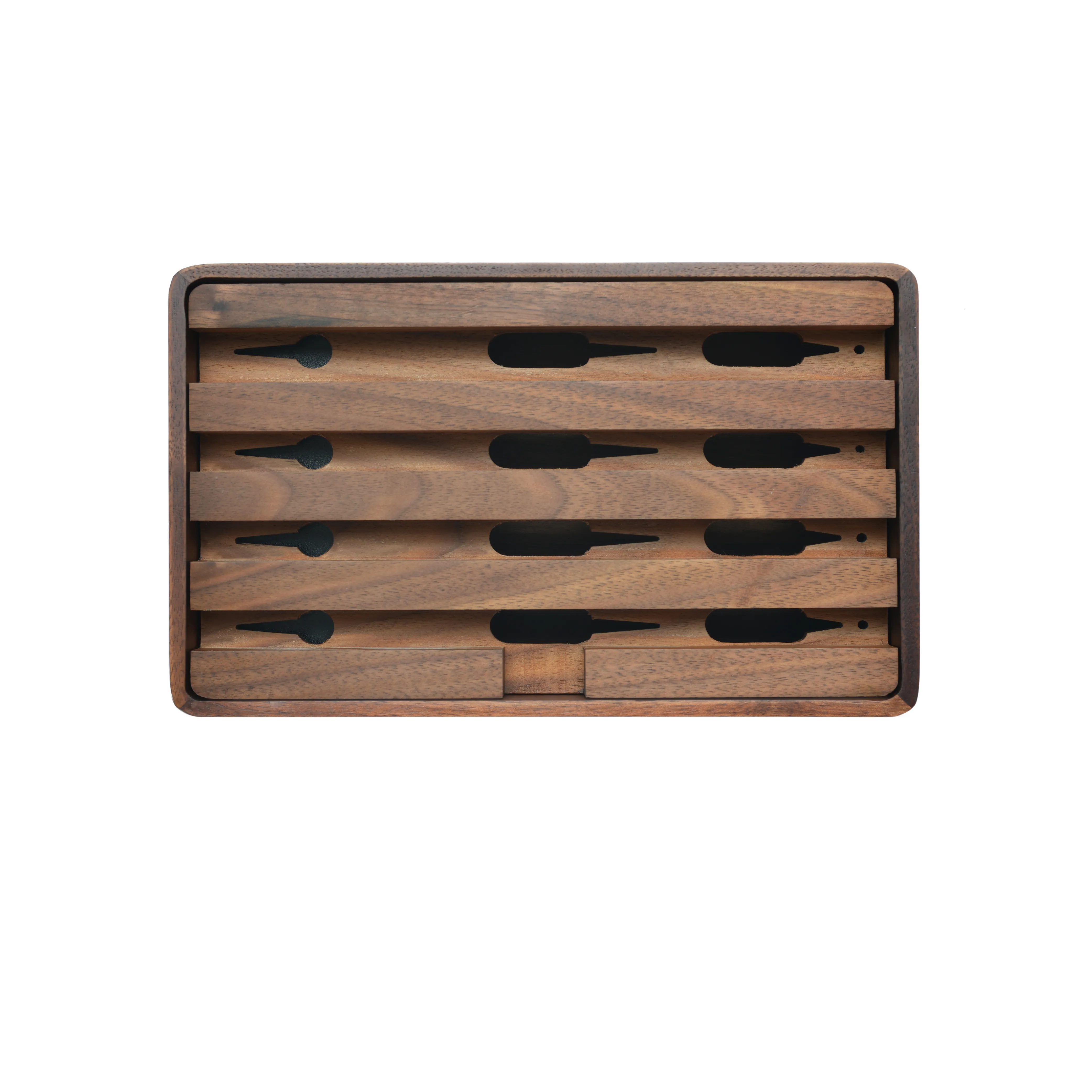 ALLDOCK Classic Charging Station: Bronze & Walnut Finish