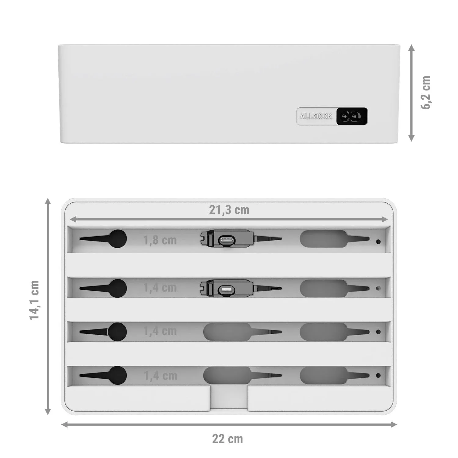 ALLDOCK Classic White