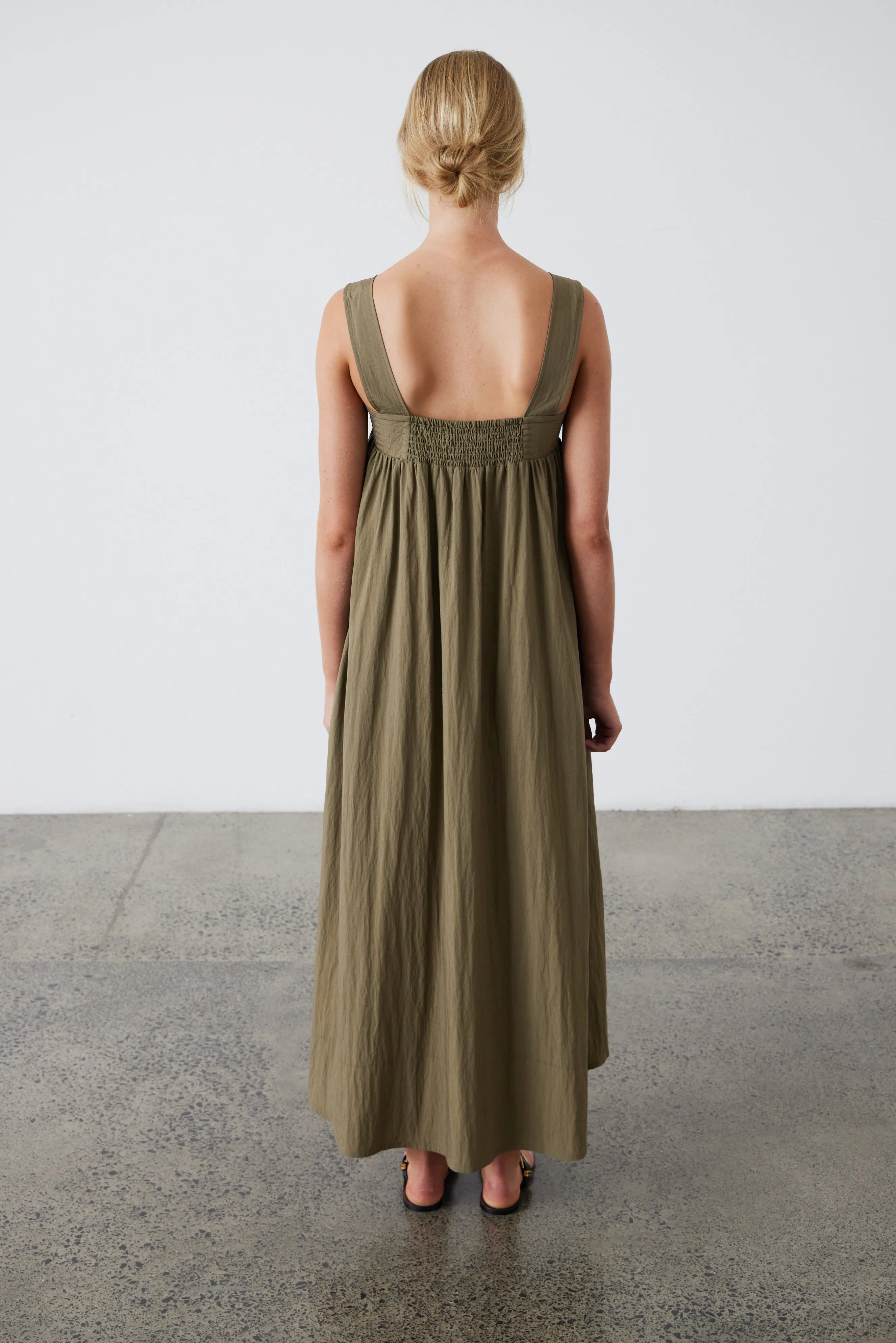 Ana Dress - Khaki