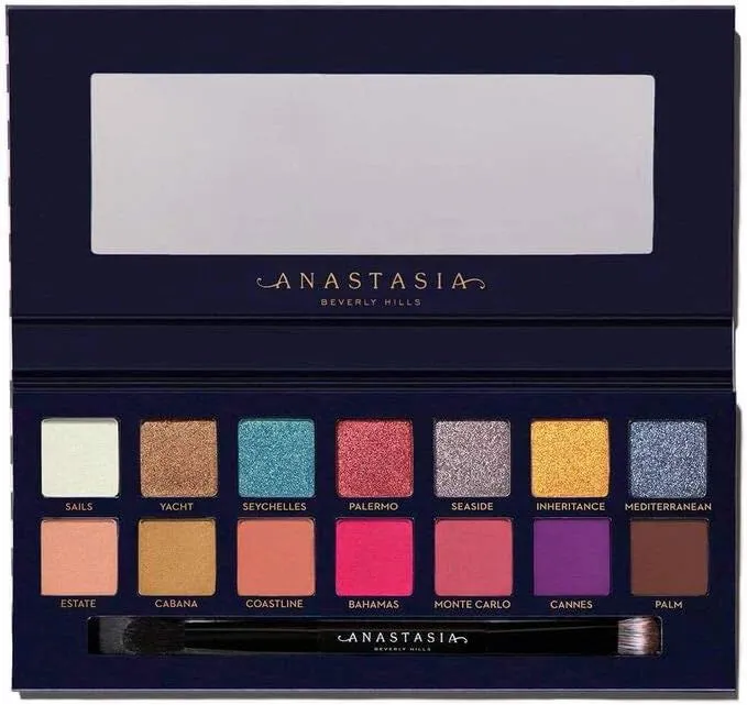 Anastasia Beverly Hills Riviera Eyeshadow Palette 14 Colors