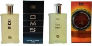 Aone CMS and Royal Sandal Perfume 100ML Each (Pack of 2) Eau de Parfum - 200 ml