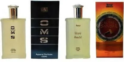 Aone CMS and Royal Sandal Perfume 100ML Each (Pack of 2) Eau de Parfum - 200 ml