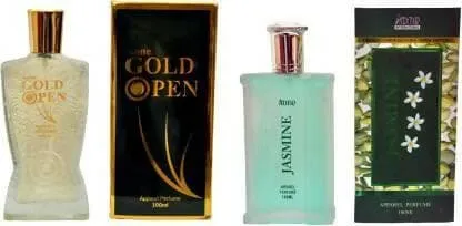 Aone Gold Open and Jasmine Perfume For Men 100ML Each (Pack of 2)