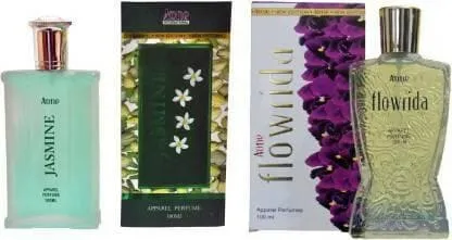 Aone Jasmine and Flowrida Perfume 100ML Each (Pack of 2, 200ml)