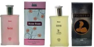 Aone Rose Roze and Fighter Perfume 100ML Each (Pack of 2, 200ml)