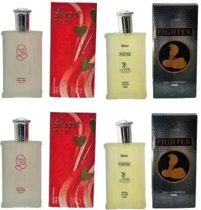 Aone Sweet YA YA and Fighter Perfume 100ml(pack of 4, 400ml)