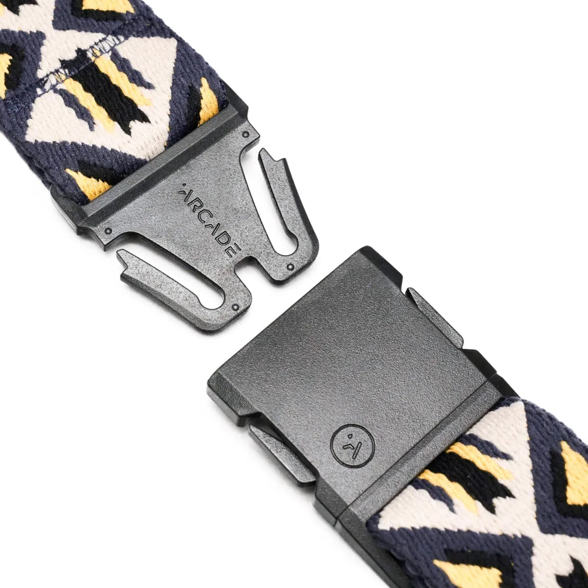 Arcade Creosote Slim Belt - Navy/Alert