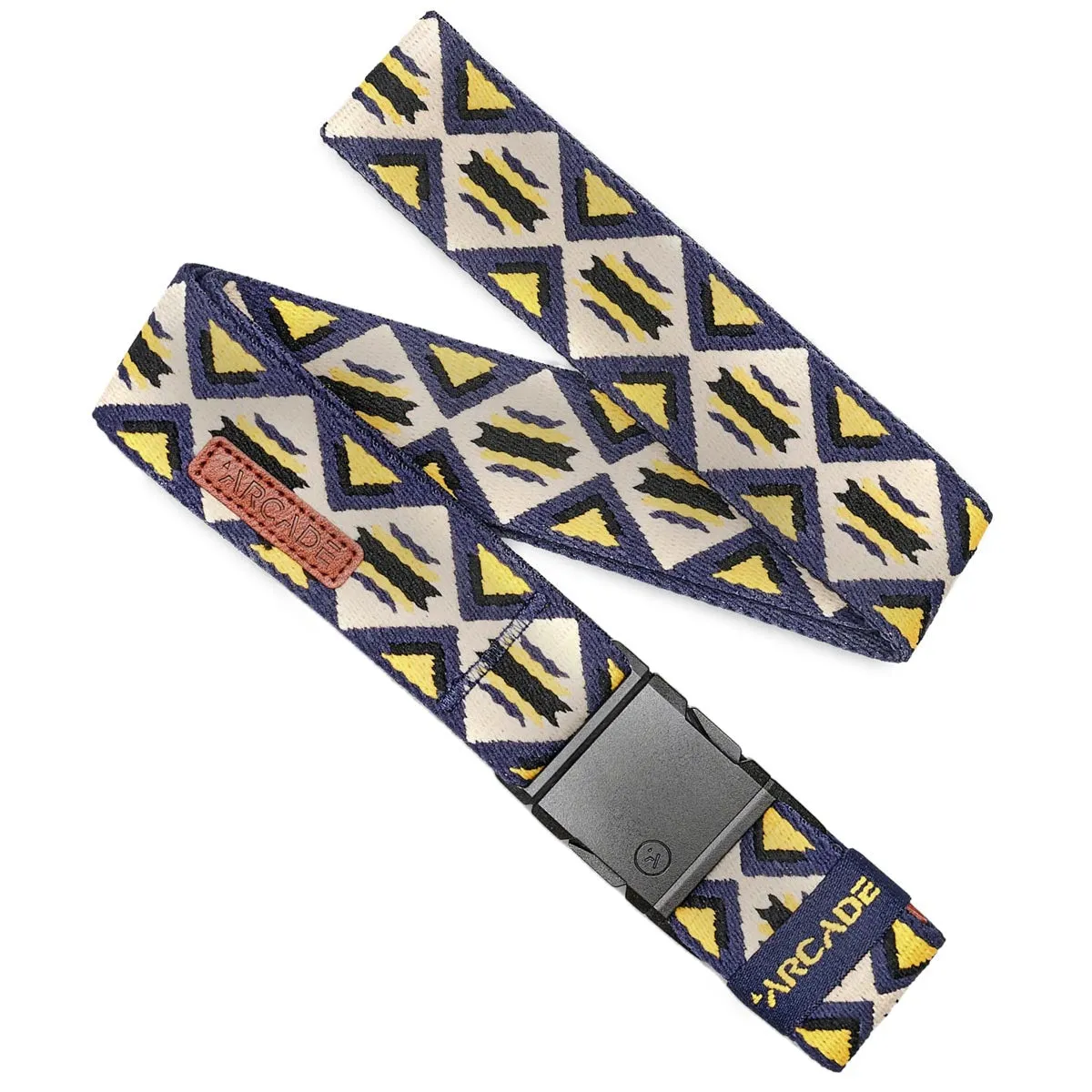 Arcade Creosote Slim Belt - Navy/Alert