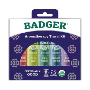 Badger Aromatherapy Travel Kit