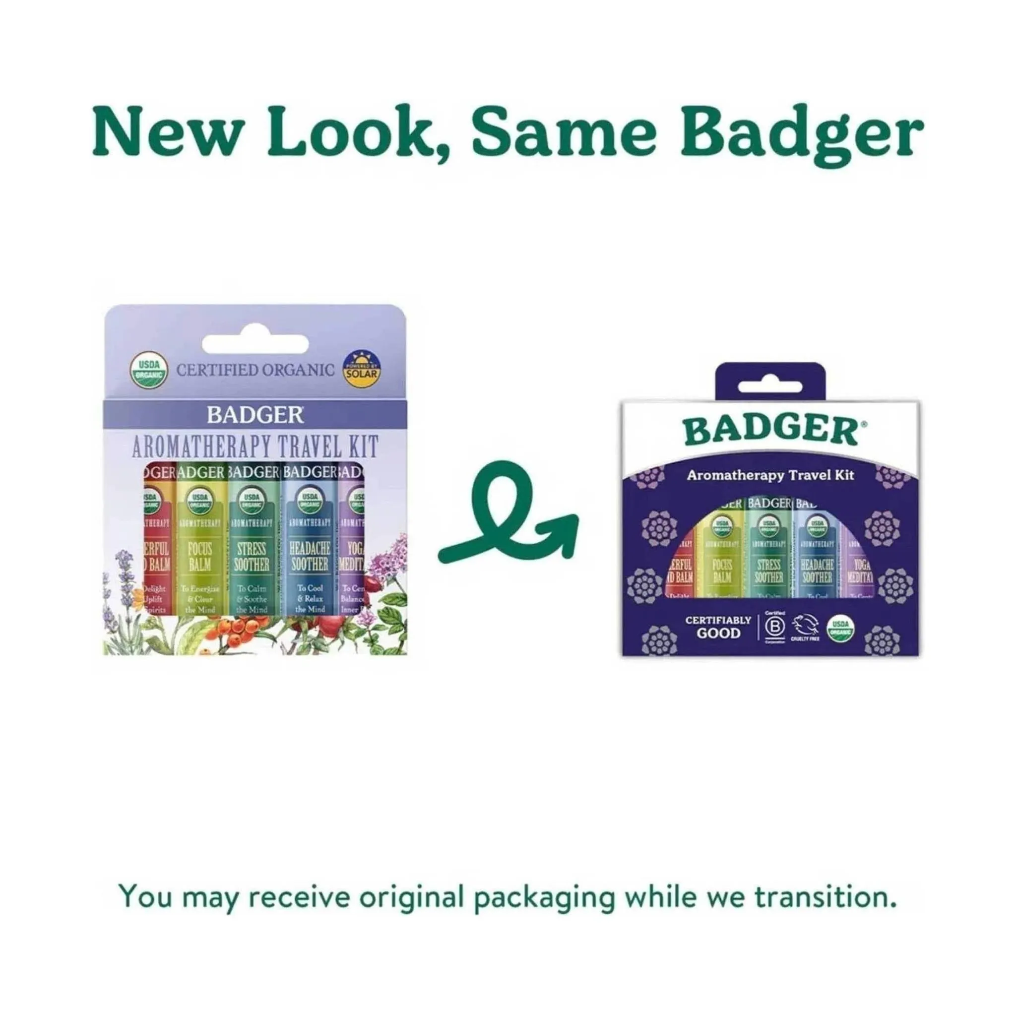 Badger Aromatherapy Travel Kit