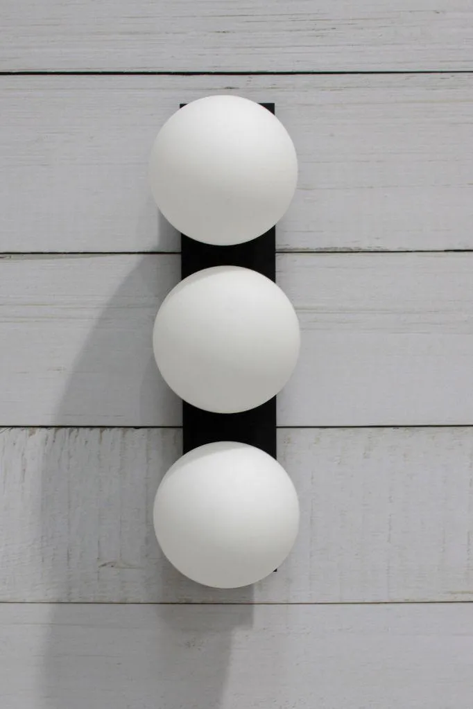 Banff Spheres 3 Light Wall Bracket