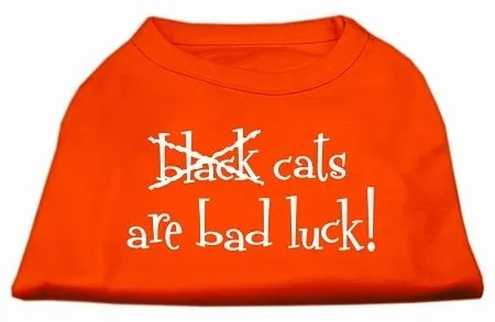 Black Cats are Bad Luck Shirts- Many Colors