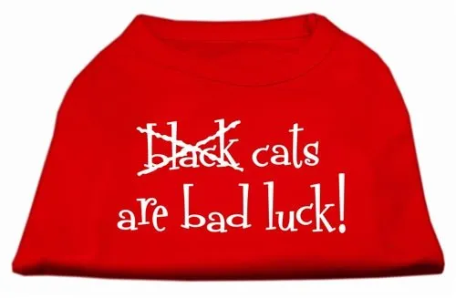 Black Cats are Bad Luck Shirts- Many Colors