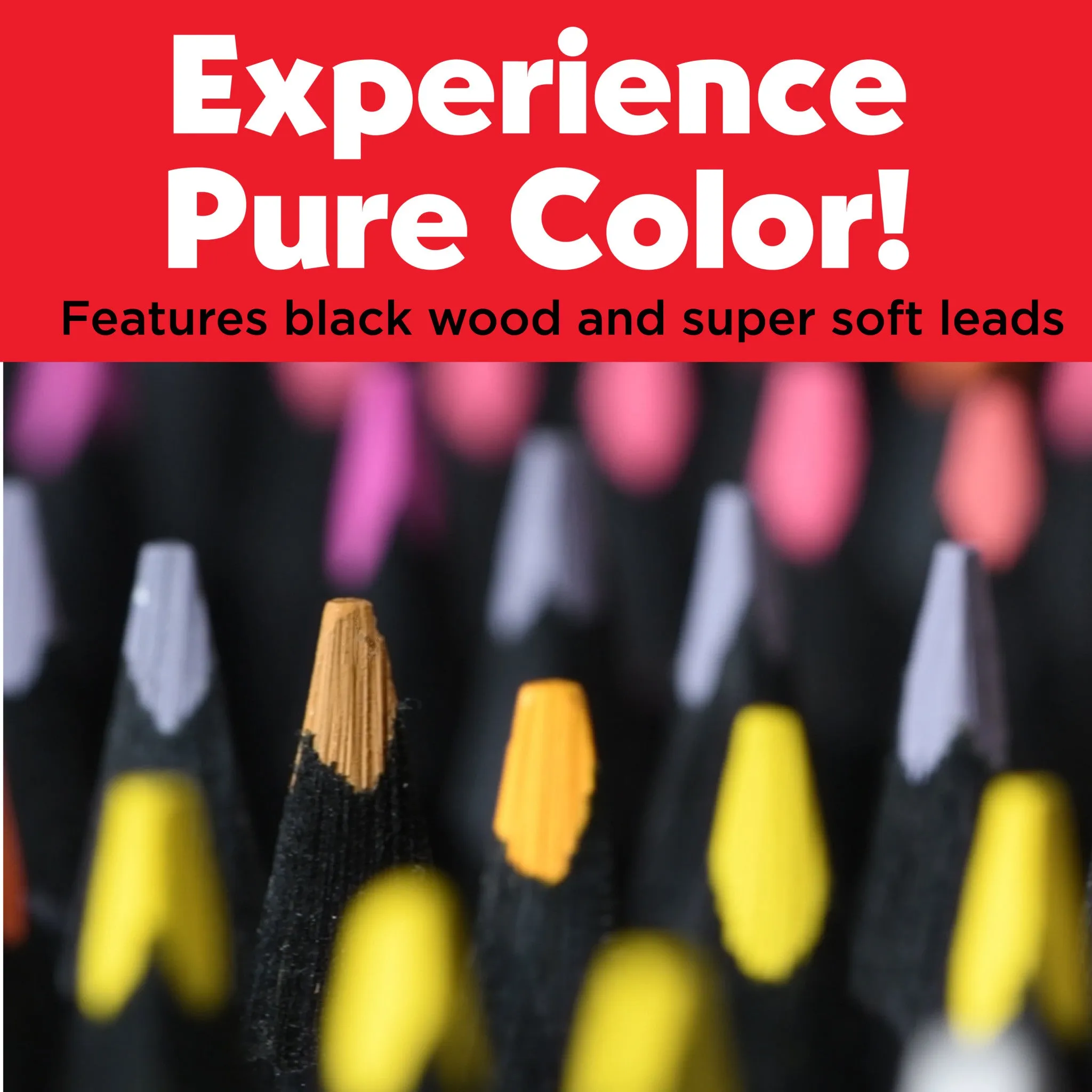 Black Edition Colored Pencils, Box of 24 - #116424