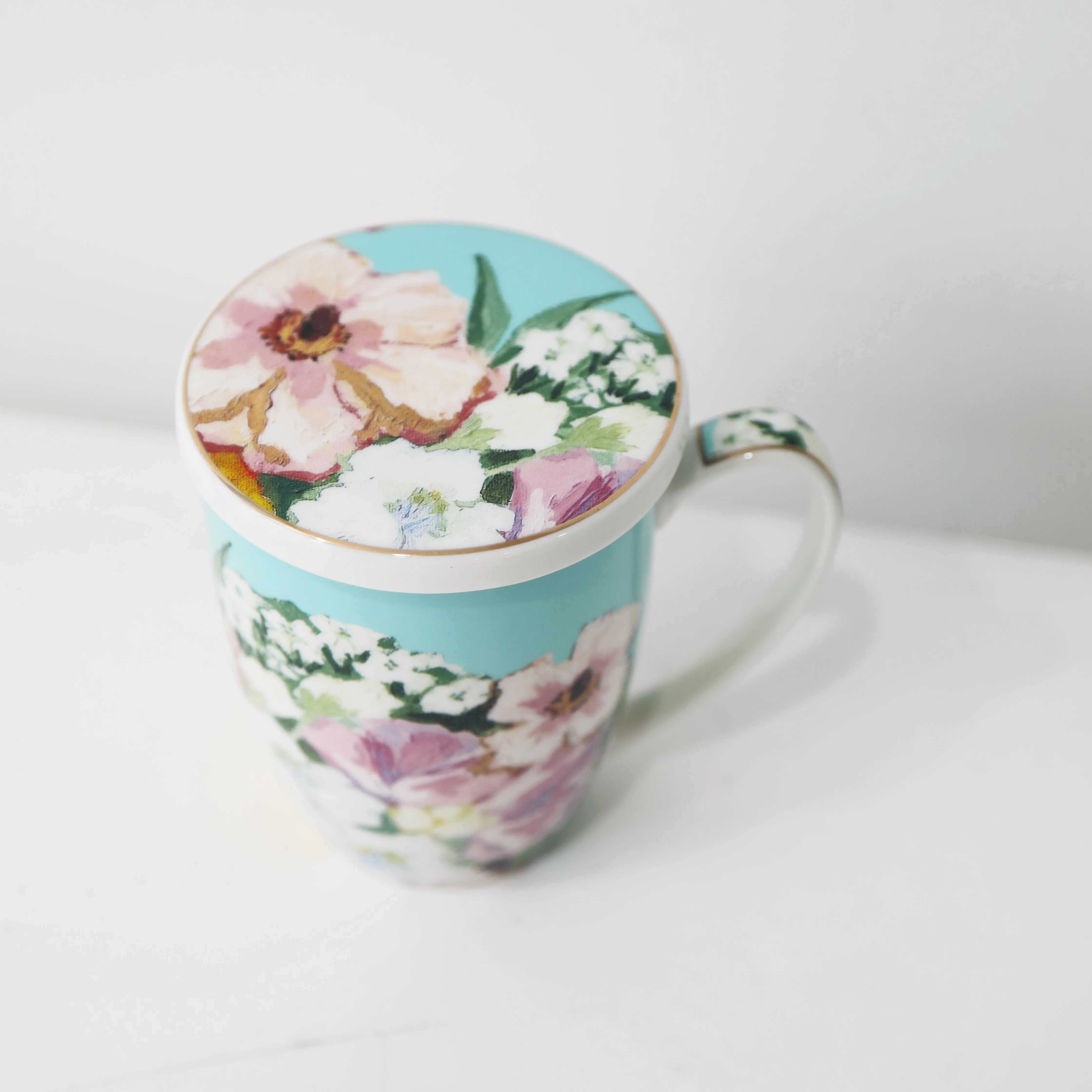 Blossom Mug with Lid