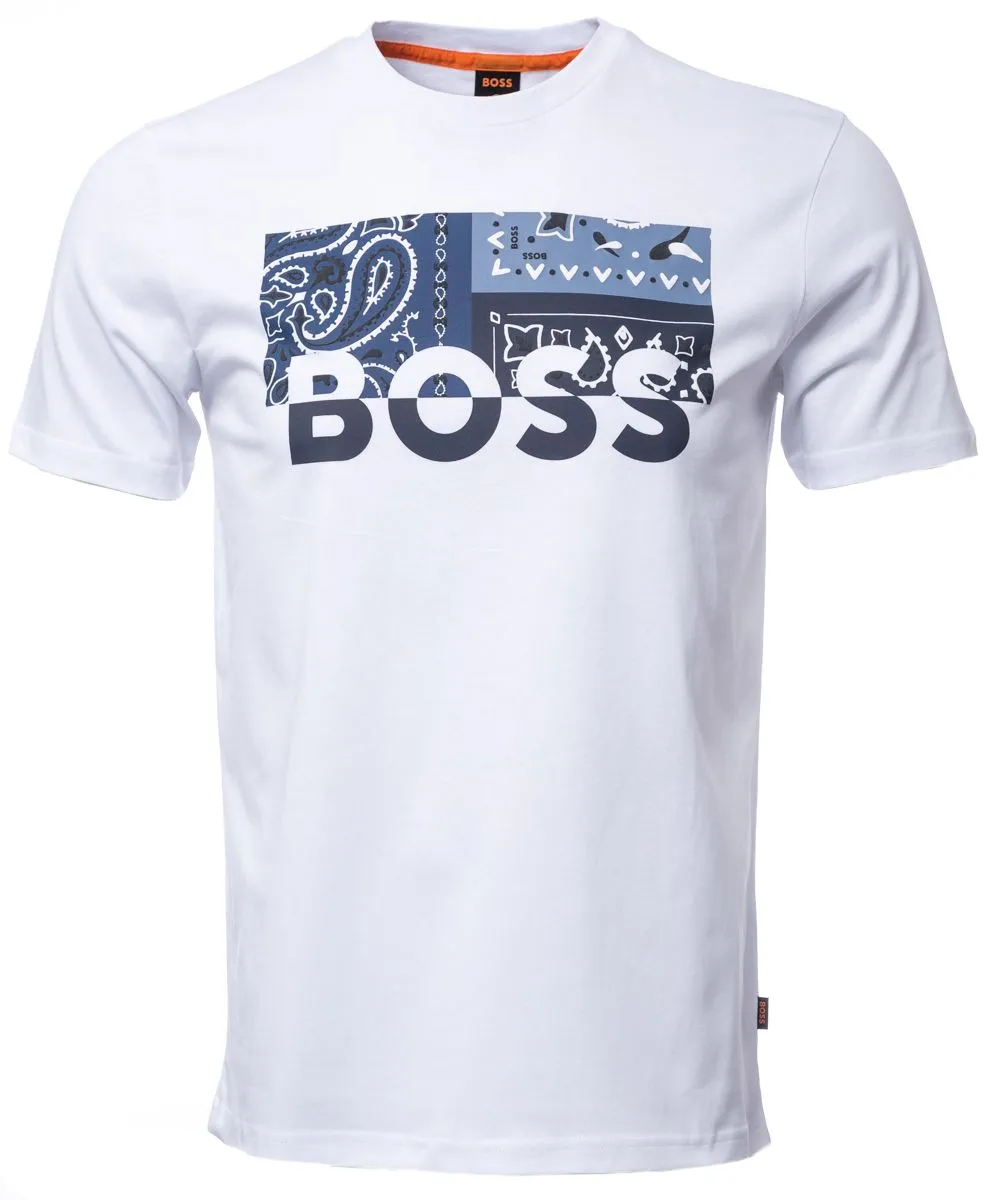 BOSS Thinking 3 T-Shirt in White