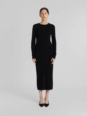 Cashmere dress "Hedvig" - black