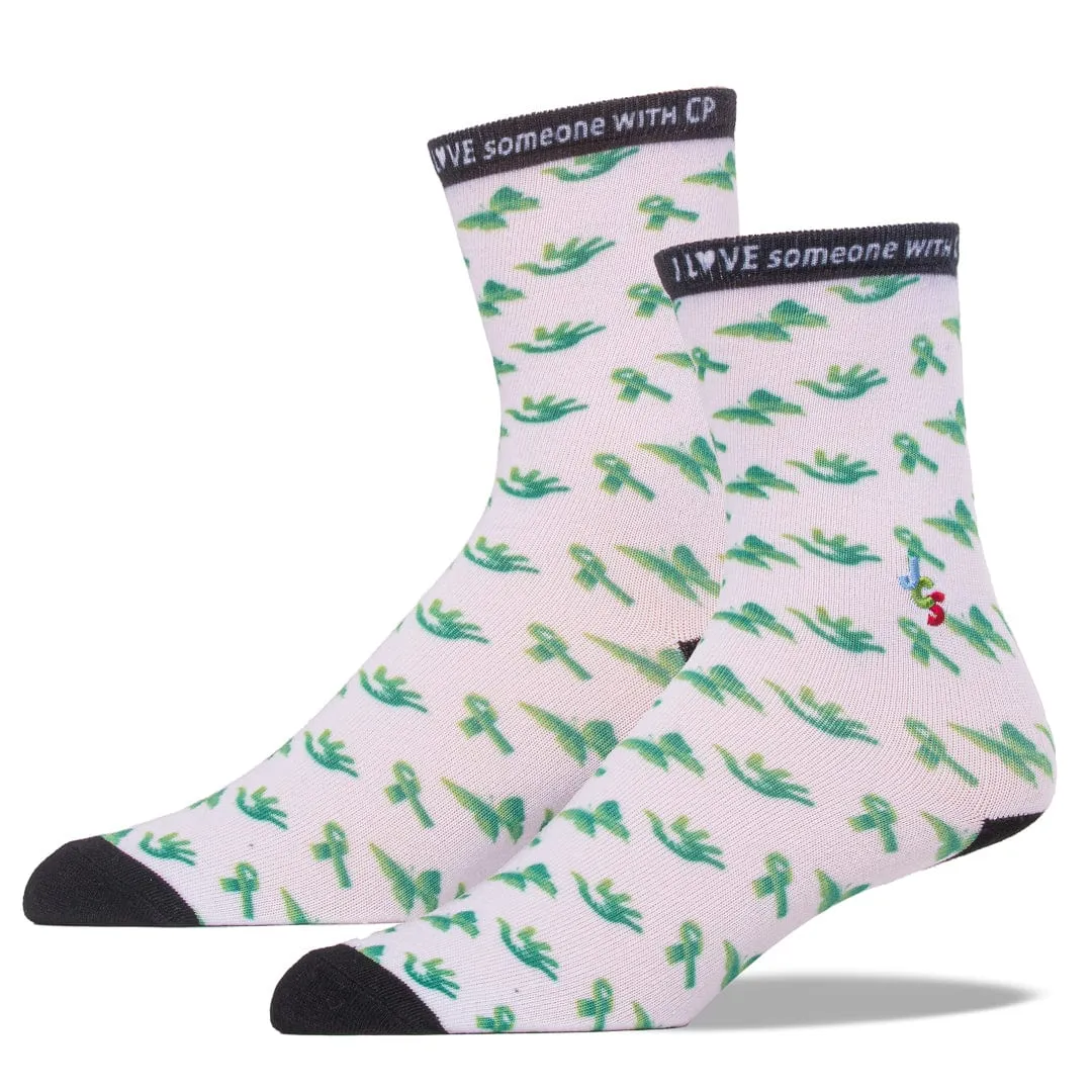 Cerebral Palsy Awareness Crew Socks