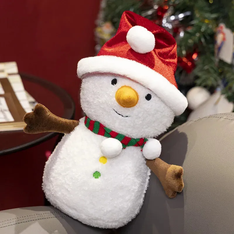 Christmas Tree Plushie – Adorable Gingerbread Reindeer & Snowman | Perfect Holiday Gift!