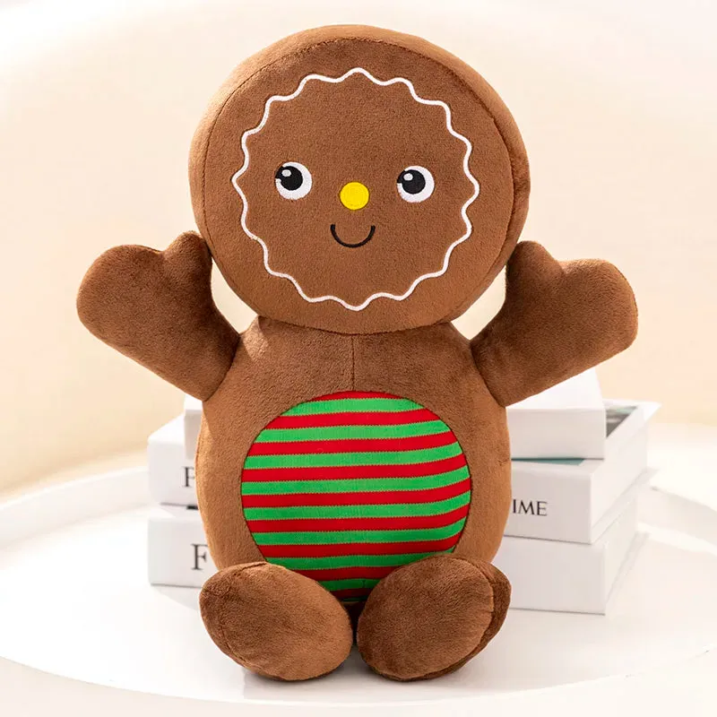 Christmas Tree Plushie – Adorable Gingerbread Reindeer & Snowman | Perfect Holiday Gift!