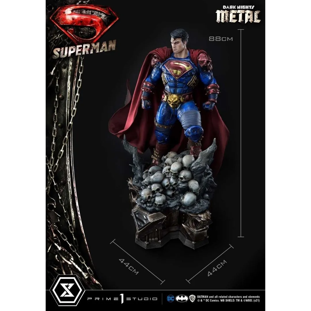 DC Comics Dark Knight Metals Superman 1/3rd Scale Statue by Prime 1 Studios