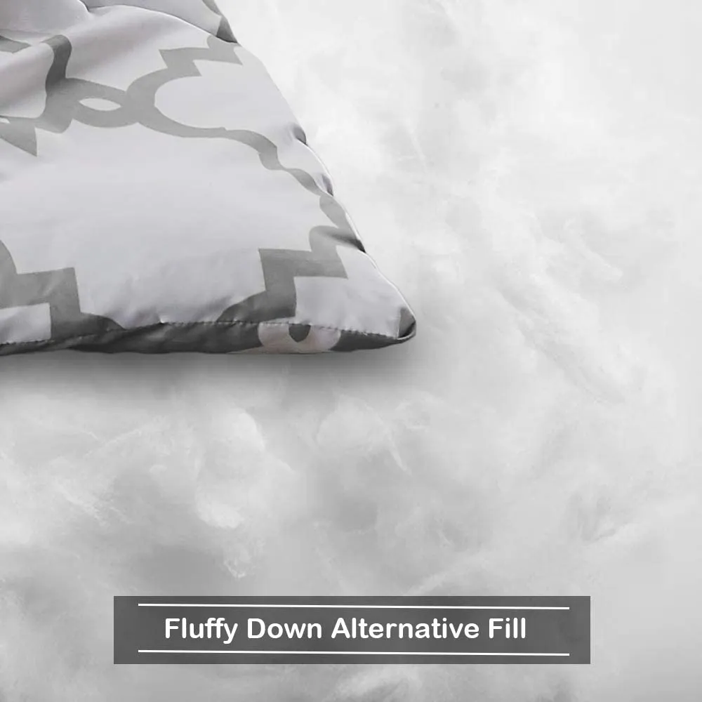 Down Alternative Reversible 3 pcs Comforter Set