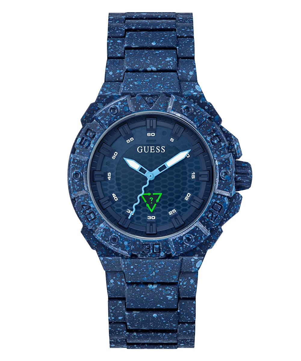 ECO-FRIENDLY #TIDE OCEAN PLASTIC NAVY WATCH