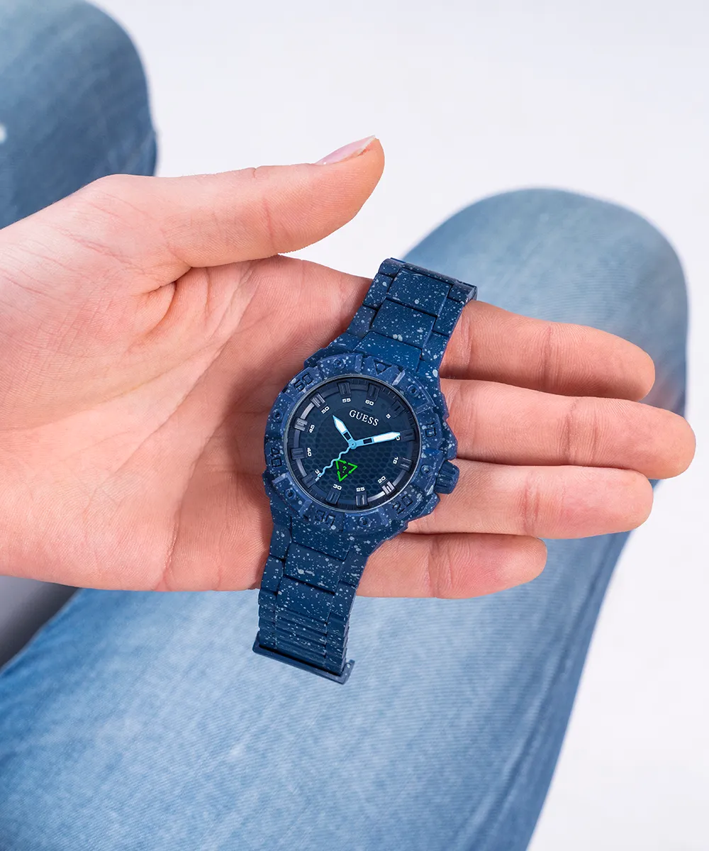 ECO-FRIENDLY #TIDE OCEAN PLASTIC NAVY WATCH