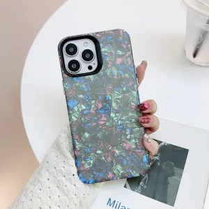 Elegant Bling Shell Pattern Luxury Phone Case Cover for iPhone 11, 12, 13, 14 Pro Max, X, XR, XS Max