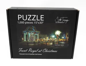 Front Royal at Christmas - 1000 Piece Jigsaw Puzzle by Scott Turnmeyer