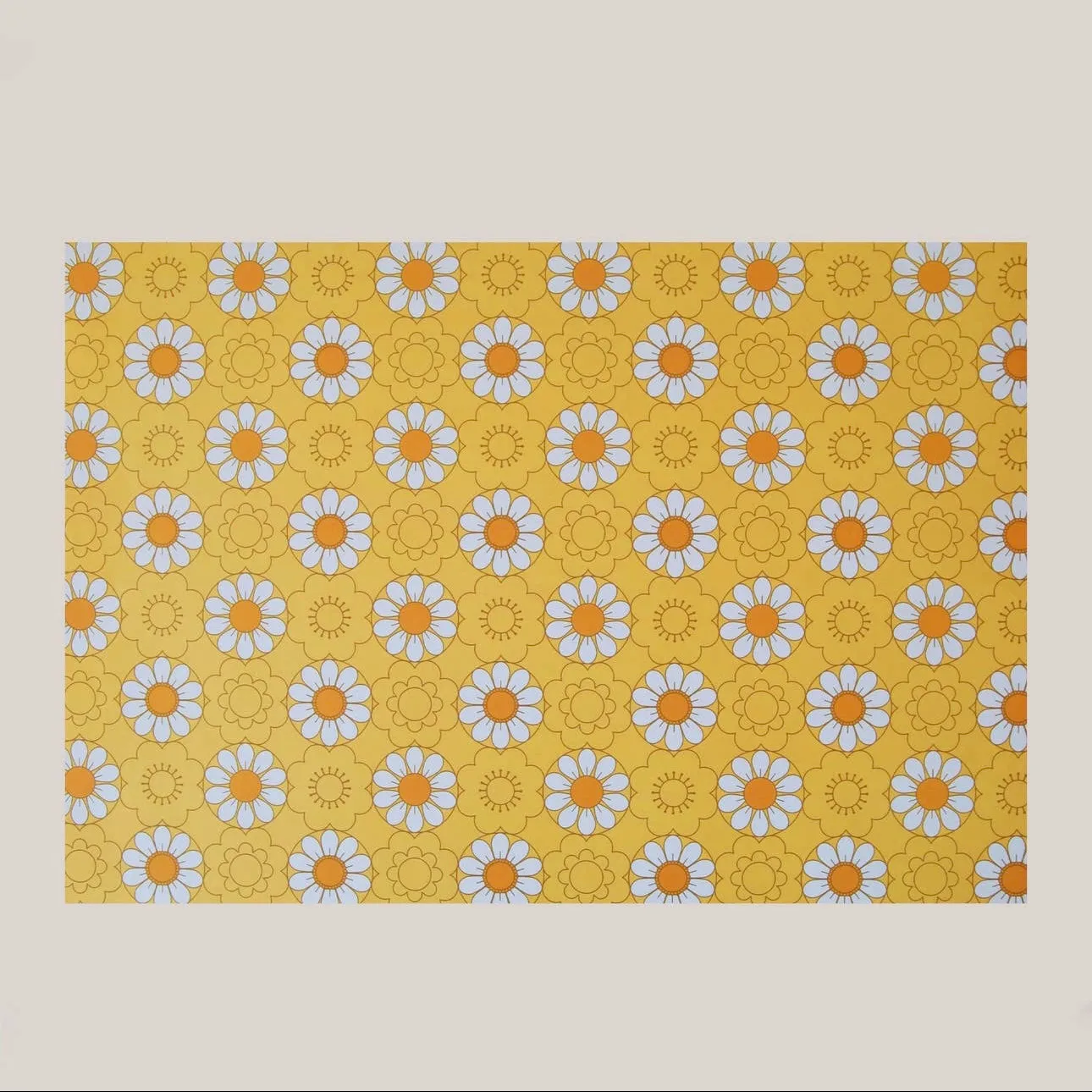 Gift Wrap - Daisy Lattice