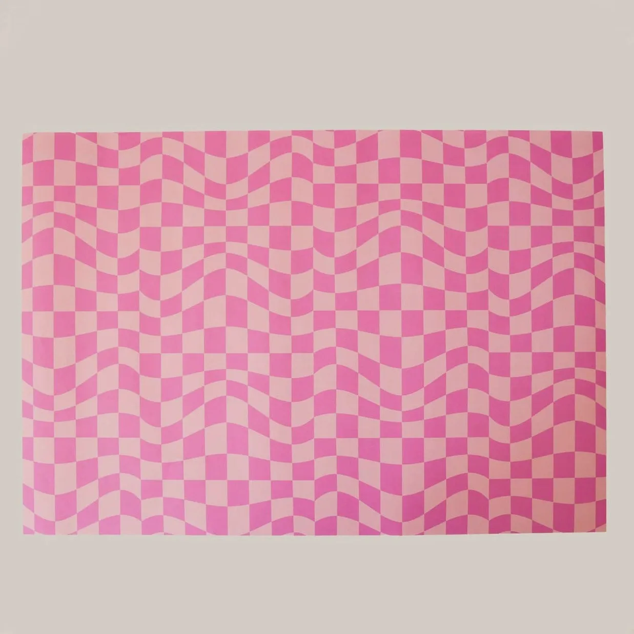 Gift Wrap - Warped Checker