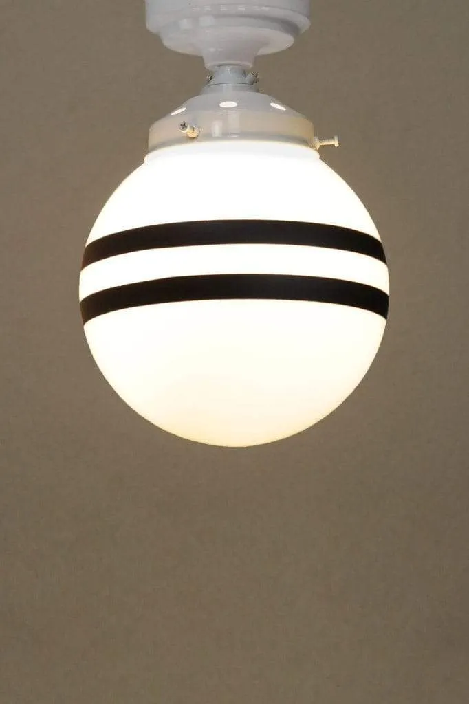 Glass Ball Batten Light