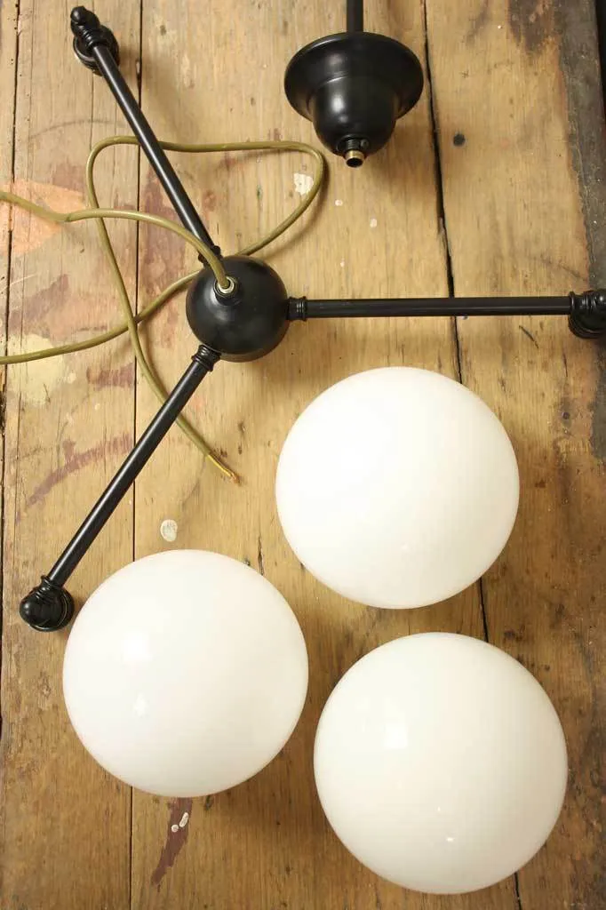 Glass Ball Multi Arm Ceiling Light