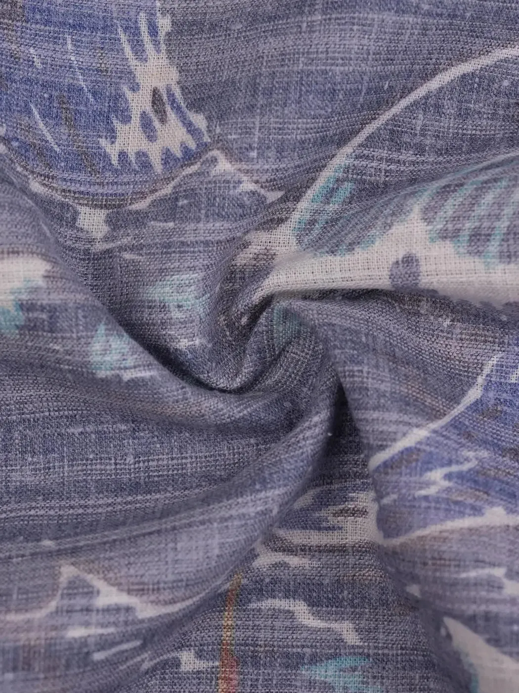 Hemp, Recycled Poly & Tencel light Weight Plain Fabric ( HP06380 Print )