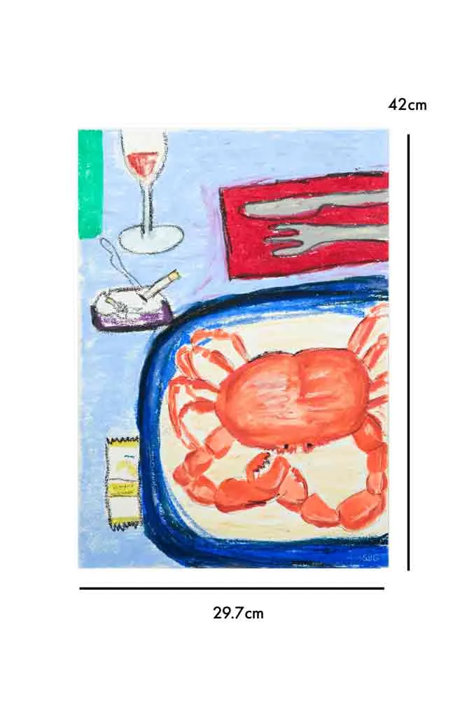 Holiday Dinner Table Setting Art Print By Selma Guéniau