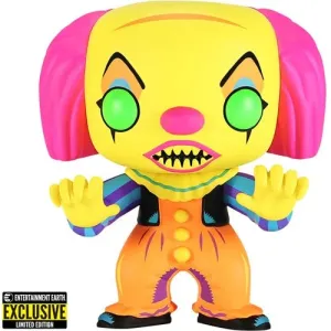 IT Pennywise Black Light Pop! Vinyl Figure - Entertainment Earth Exclusive