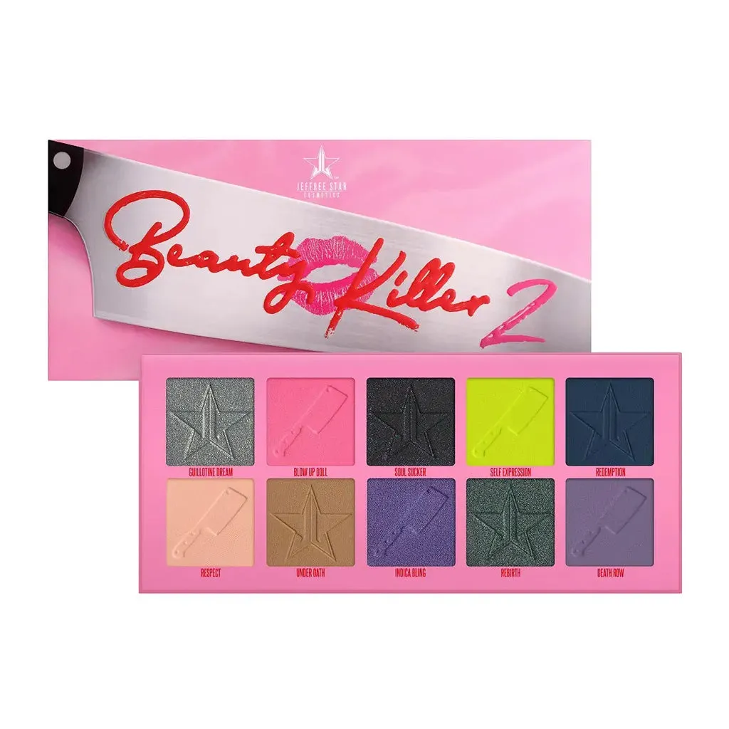 JEFFREESTAR Beauty Killer II 10 Color Eyeshadow Palette