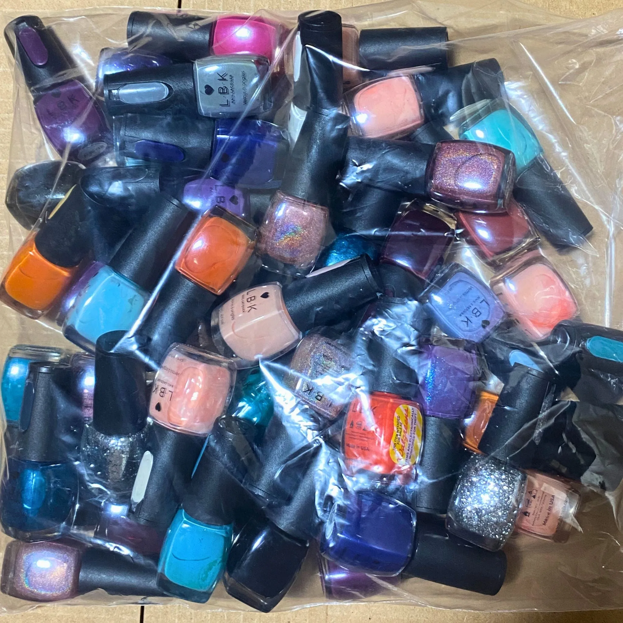 LBK Nail Polish Mix Diiferent Colors (50 Pcs Lot)