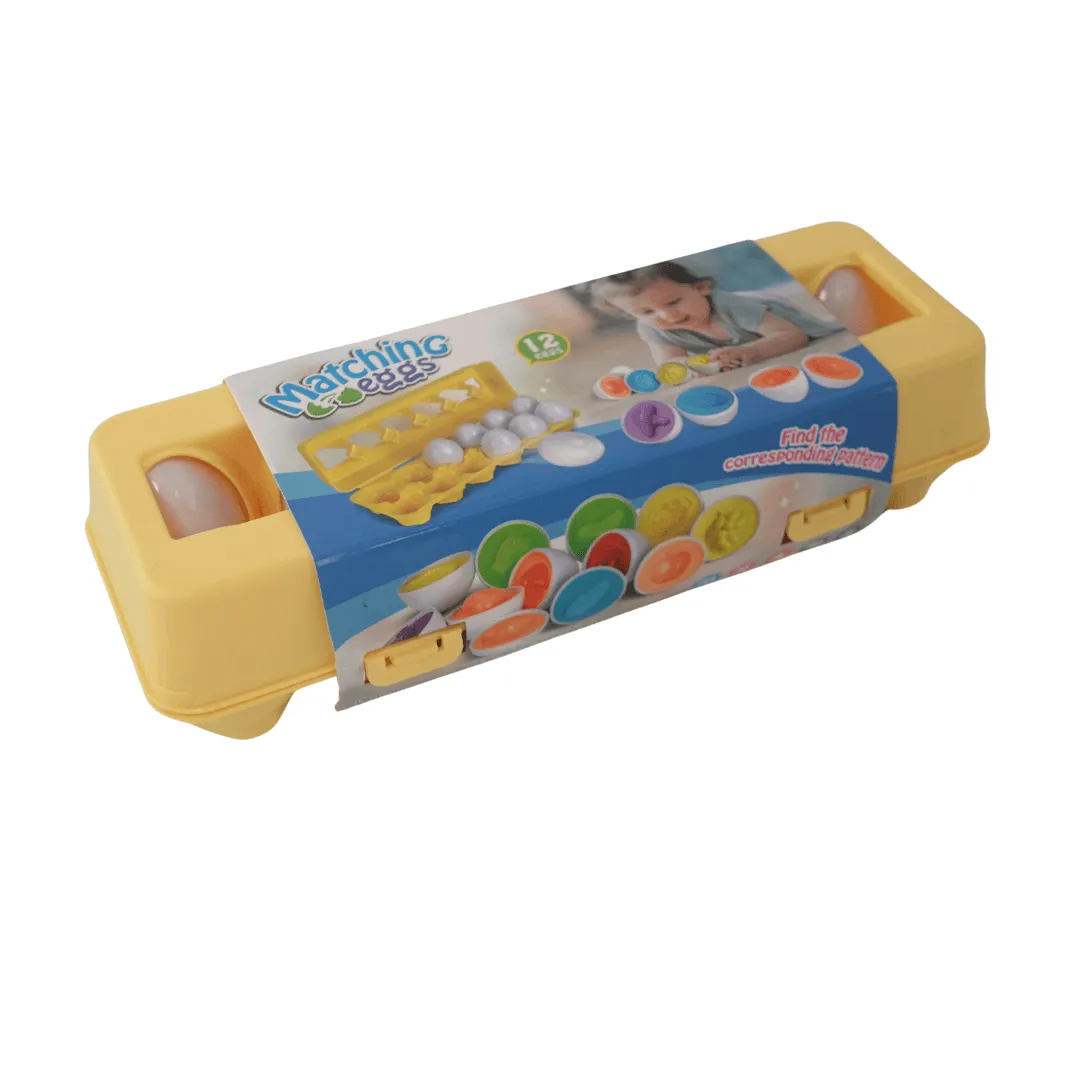 Matching Egg Shape Colourful Puzzle