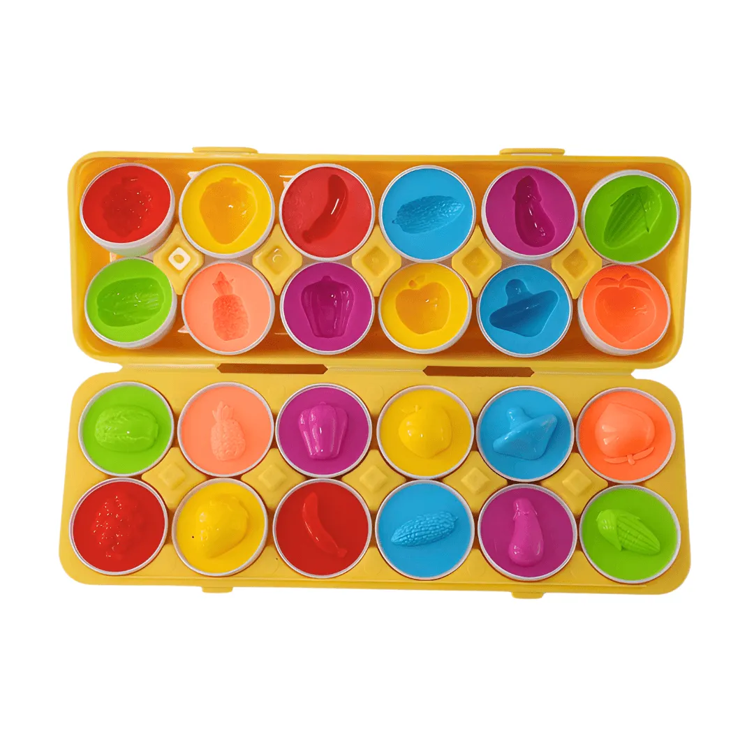 Matching Egg Shape Colourful Puzzle