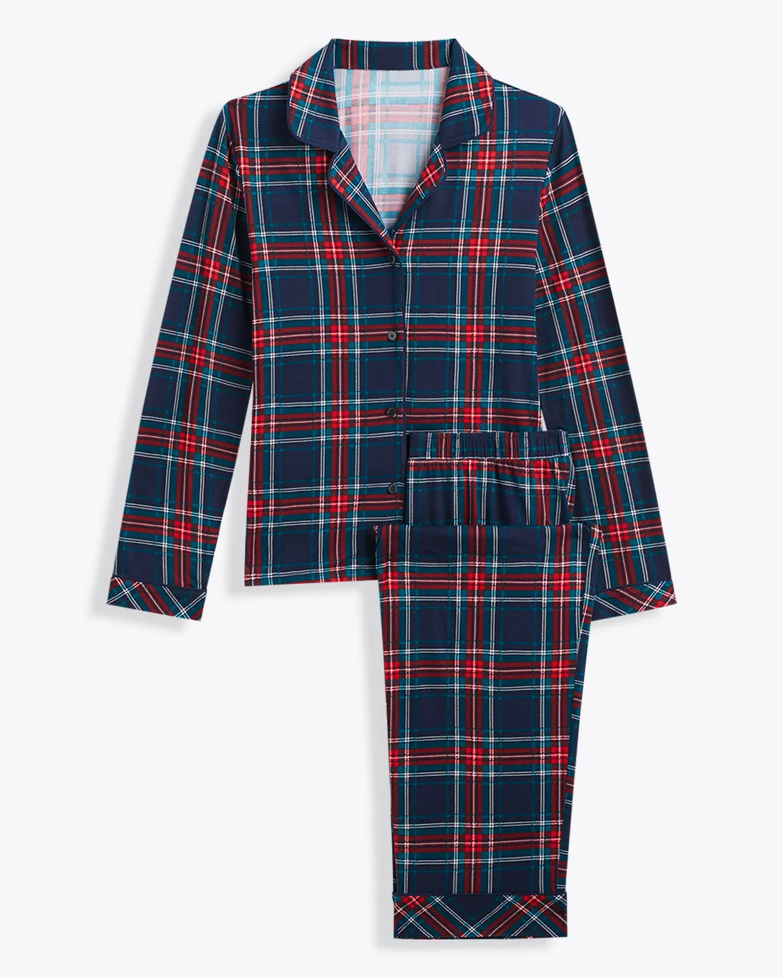 Men's Pajama Set in Georgia Plaid