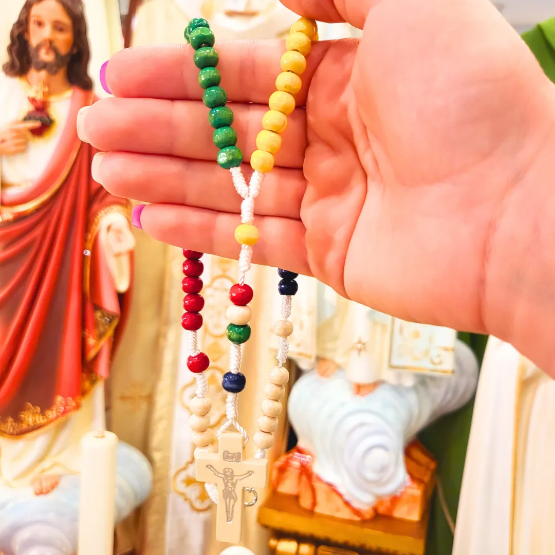 Missionary's Rosary [5 continents' colors]