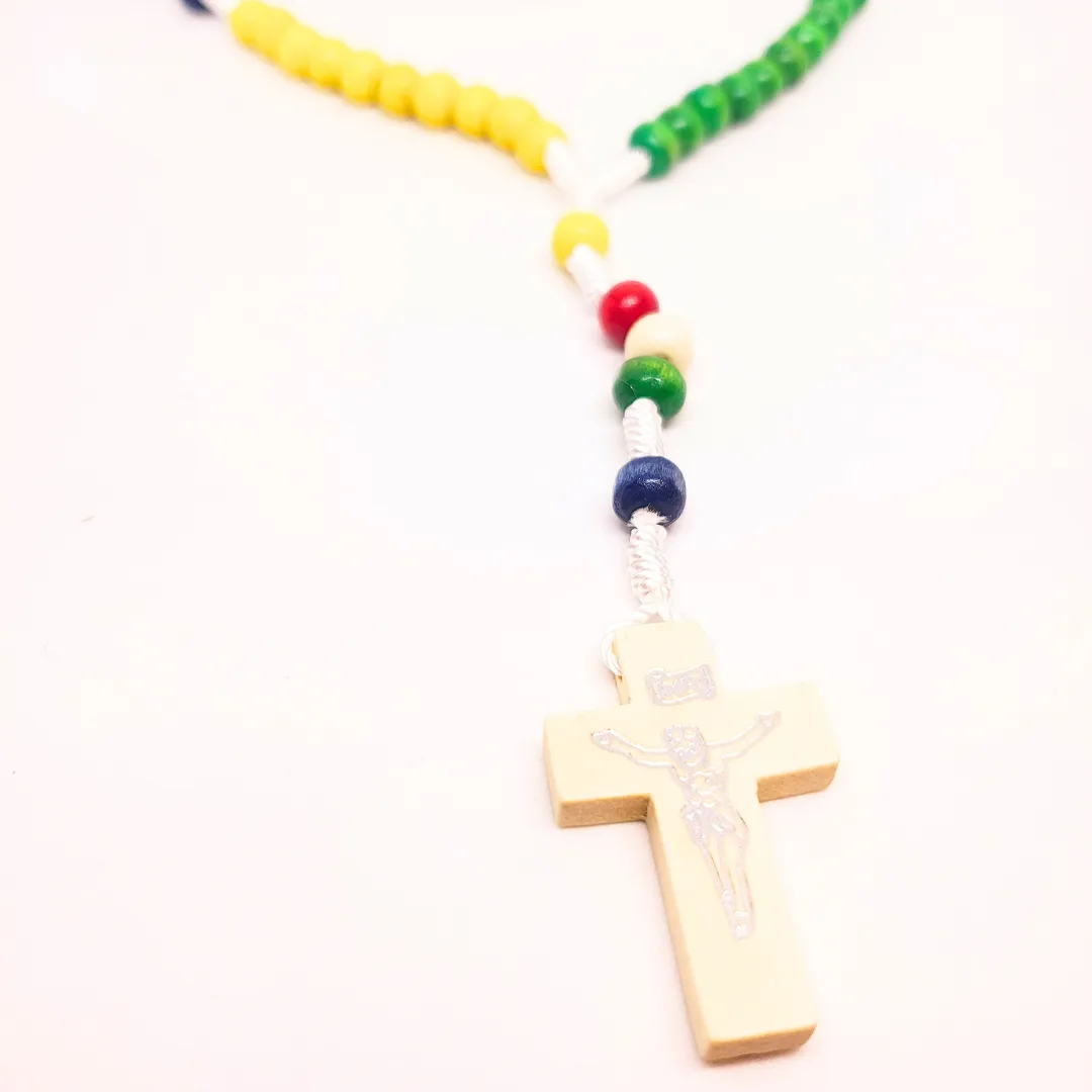 Missionary's Rosary [5 continents' colors]