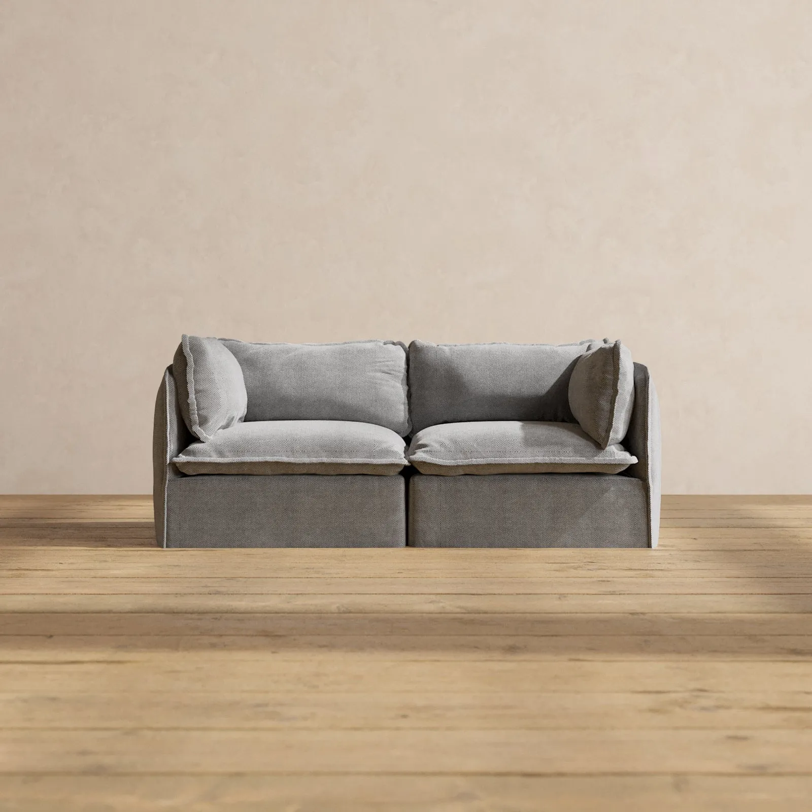 Modular Performance 2-Seater in Ash | Deluxe Blend