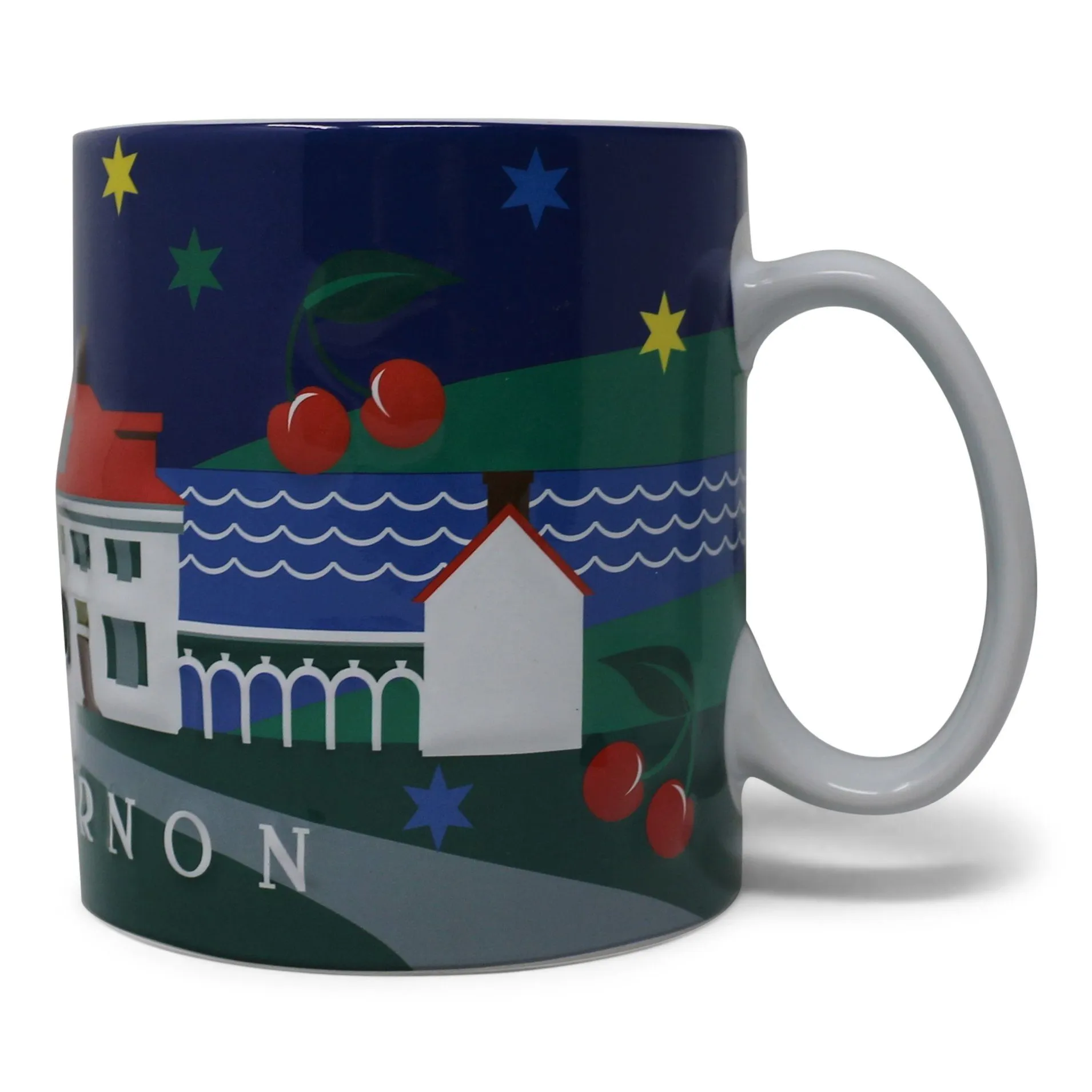 Mount Vernon 3D Cherry Mug